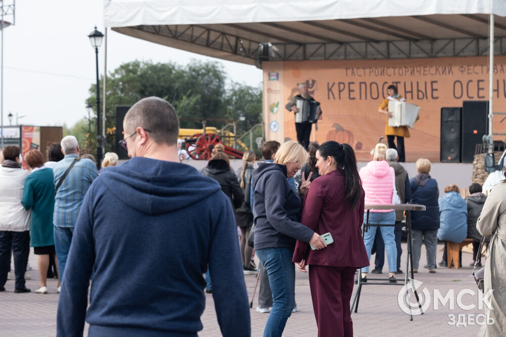 В Омской крепости прошёл фестиваль, посвящённый новому урожаю и историческим блюдам. Фото: Елизавета Медведева