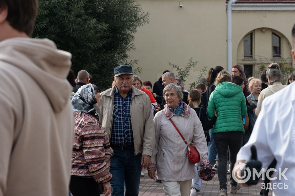 В Омской крепости прошёл фестиваль, посвящённый новому урожаю и историческим блюдам. Фото: Елизавета Медведева