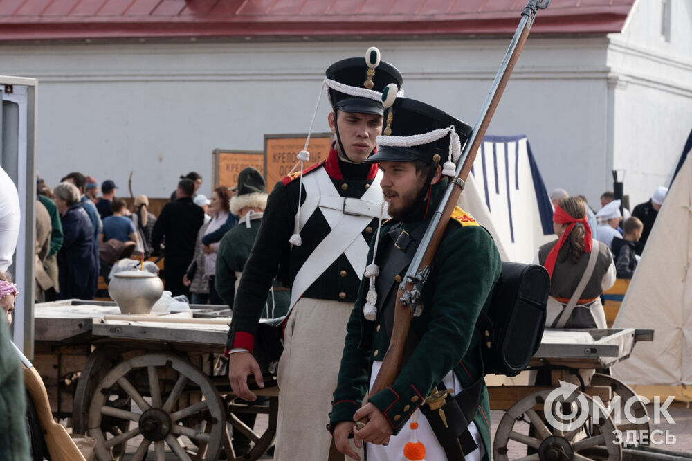 В Омской крепости прошёл фестиваль, посвящённый новому урожаю и историческим блюдам. Фото: Елизавета Медведева