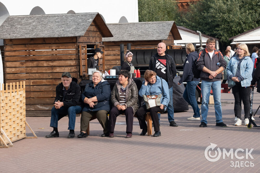 В Омской крепости прошёл фестиваль, посвящённый новому урожаю и историческим блюдам. Фото: Елизавета Медведева