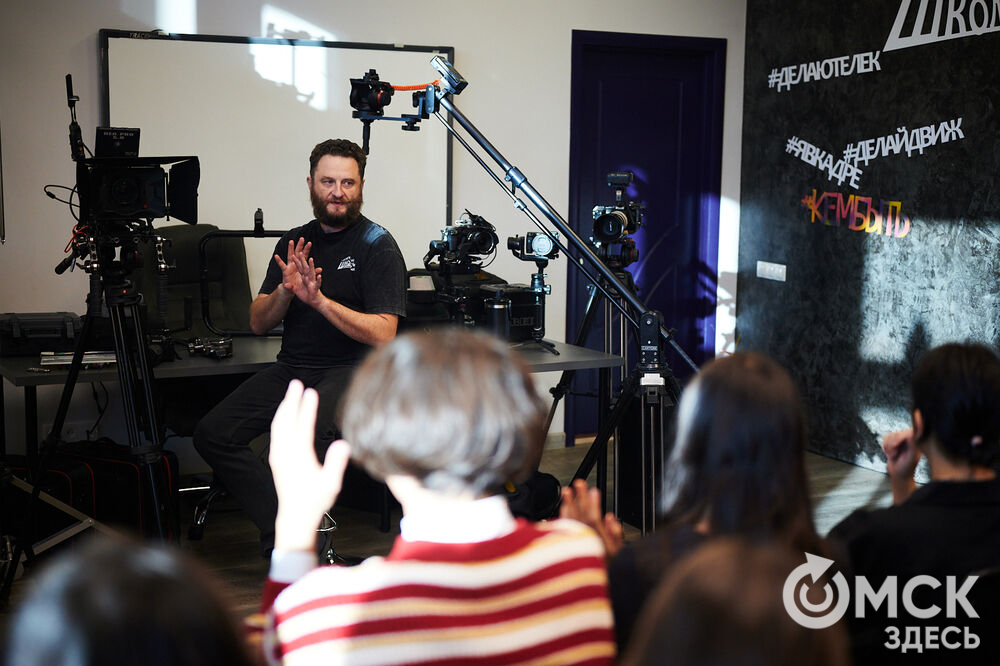 Школа Телевидения Телеканала "Продвижение" провела мастер-классы по операторскому искусству. Фото: Илья Петров