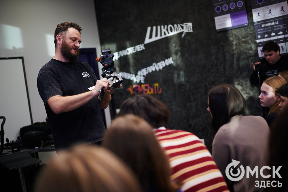 Школа Телевидения Телеканала "Продвижение" провела мастер-классы по операторскому искусству. Фото: Илья Петров