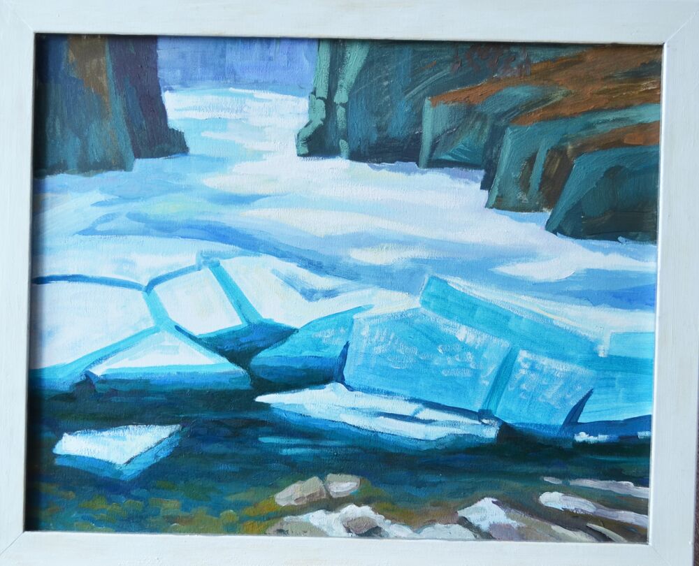 Картины героини интервью. Фото: Вероника Шелленберг