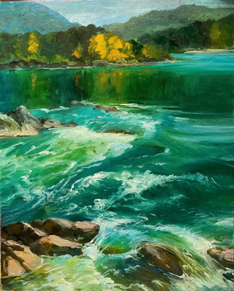 Картины героини интервью. Фото: Вероника Шелленберг