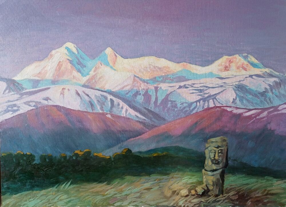 Картины героини интервью. Фото: Вероника Шелленберг