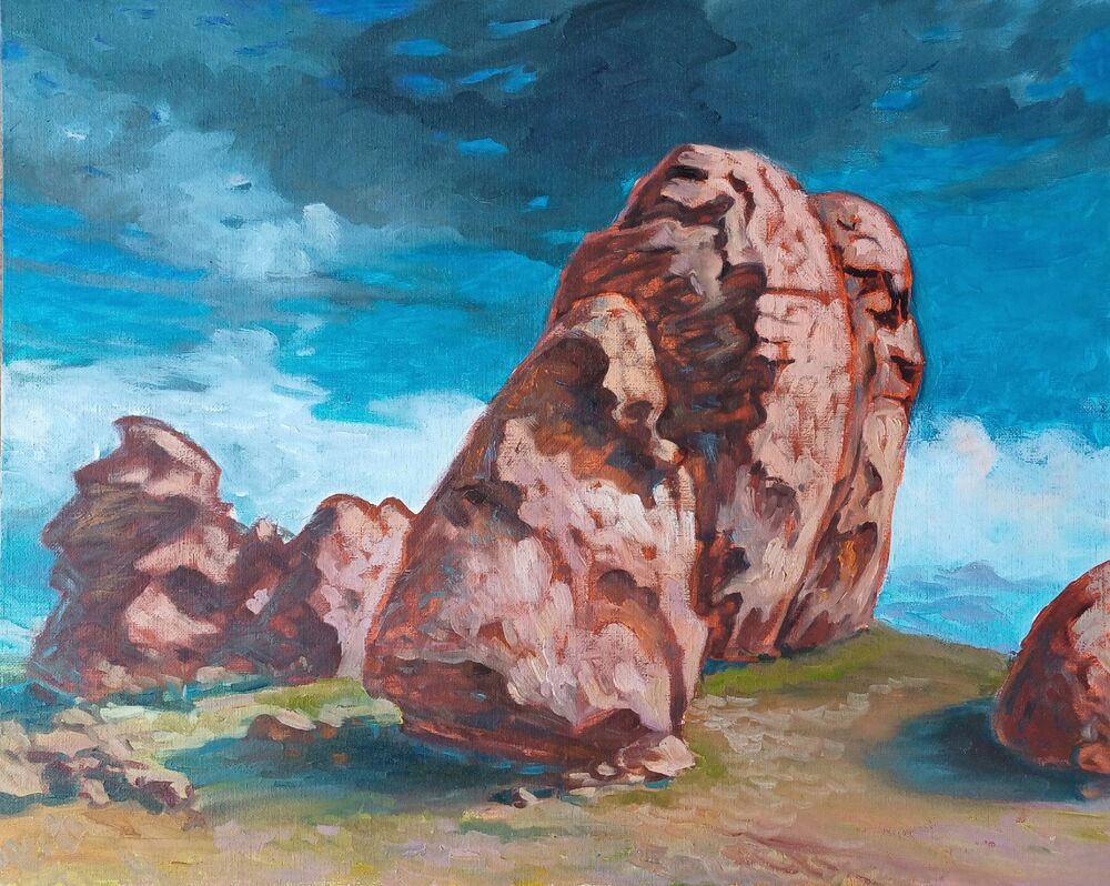 Картины героини интервью. Фото: Вероника Шелленберг