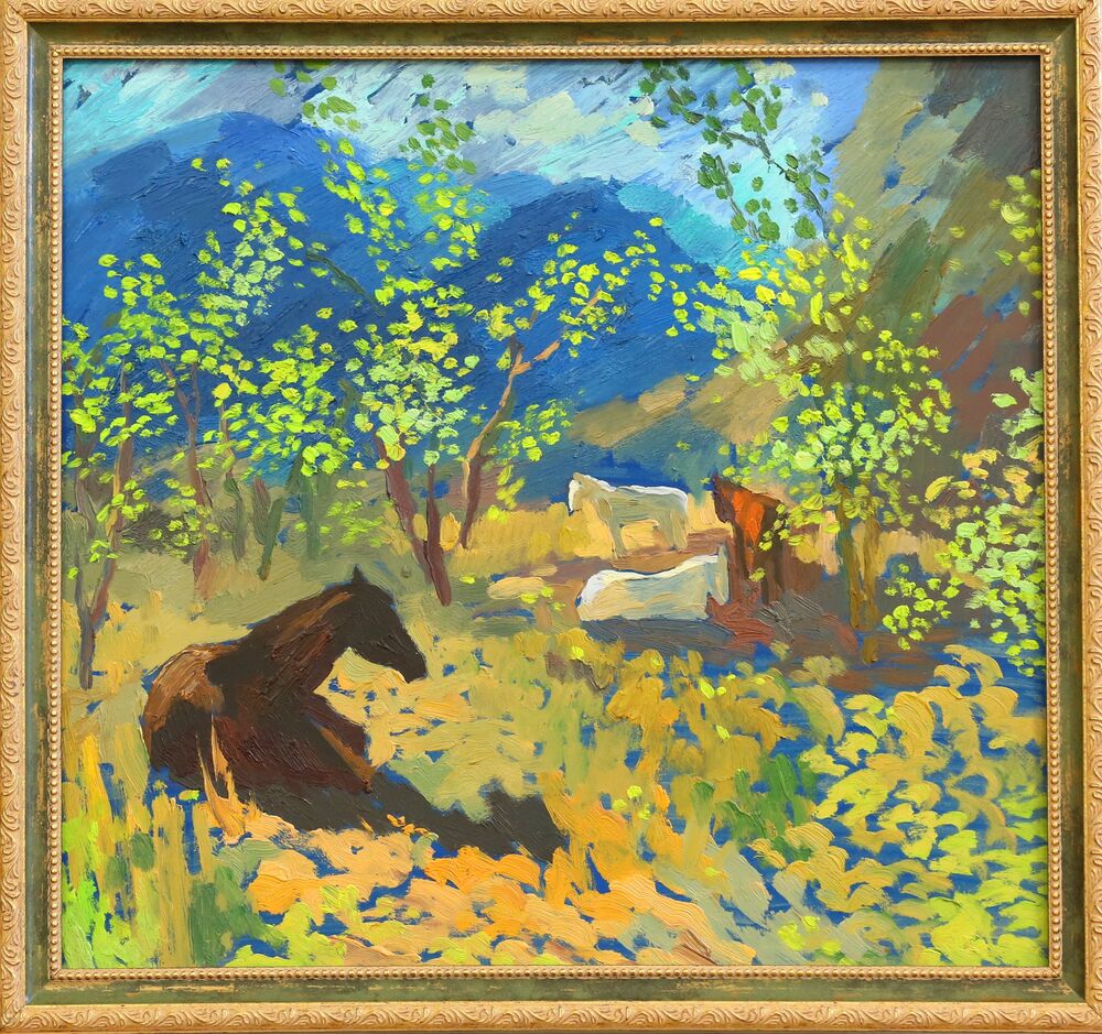 Картины героини интервью. Фото: Вероника Шелленберг