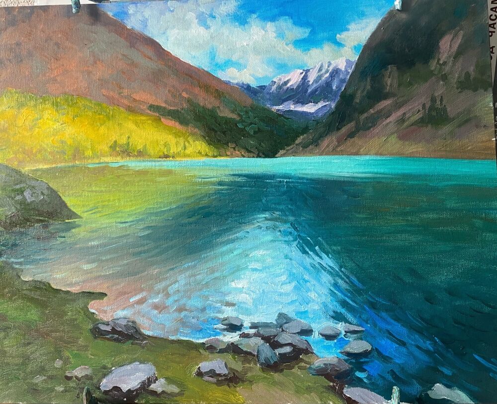 Картины героини интервью. Фото: Вероника Шелленберг