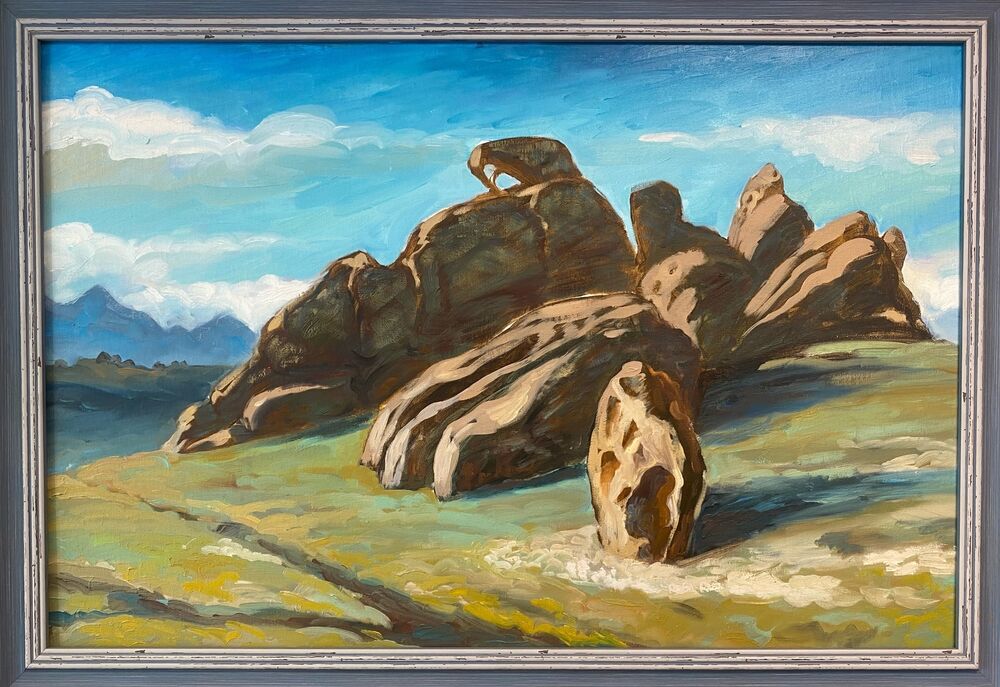 Картины героини интервью. Фото: Вероника Шелленберг