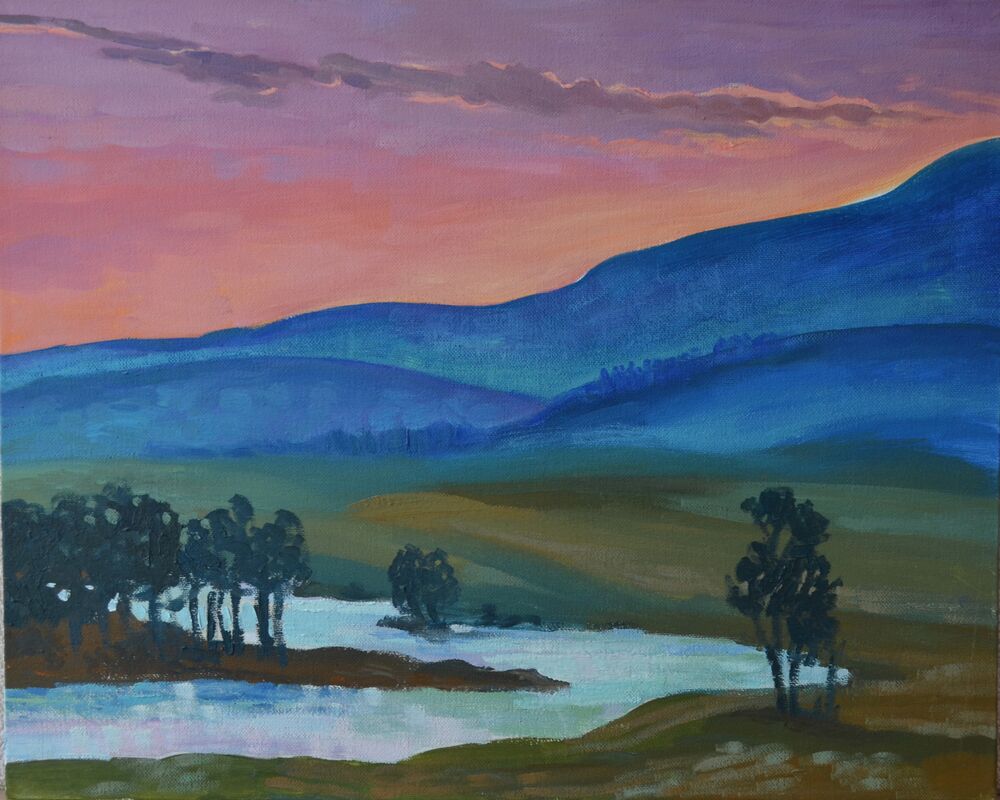 Картины героини интервью. Фото: Вероника Шелленберг