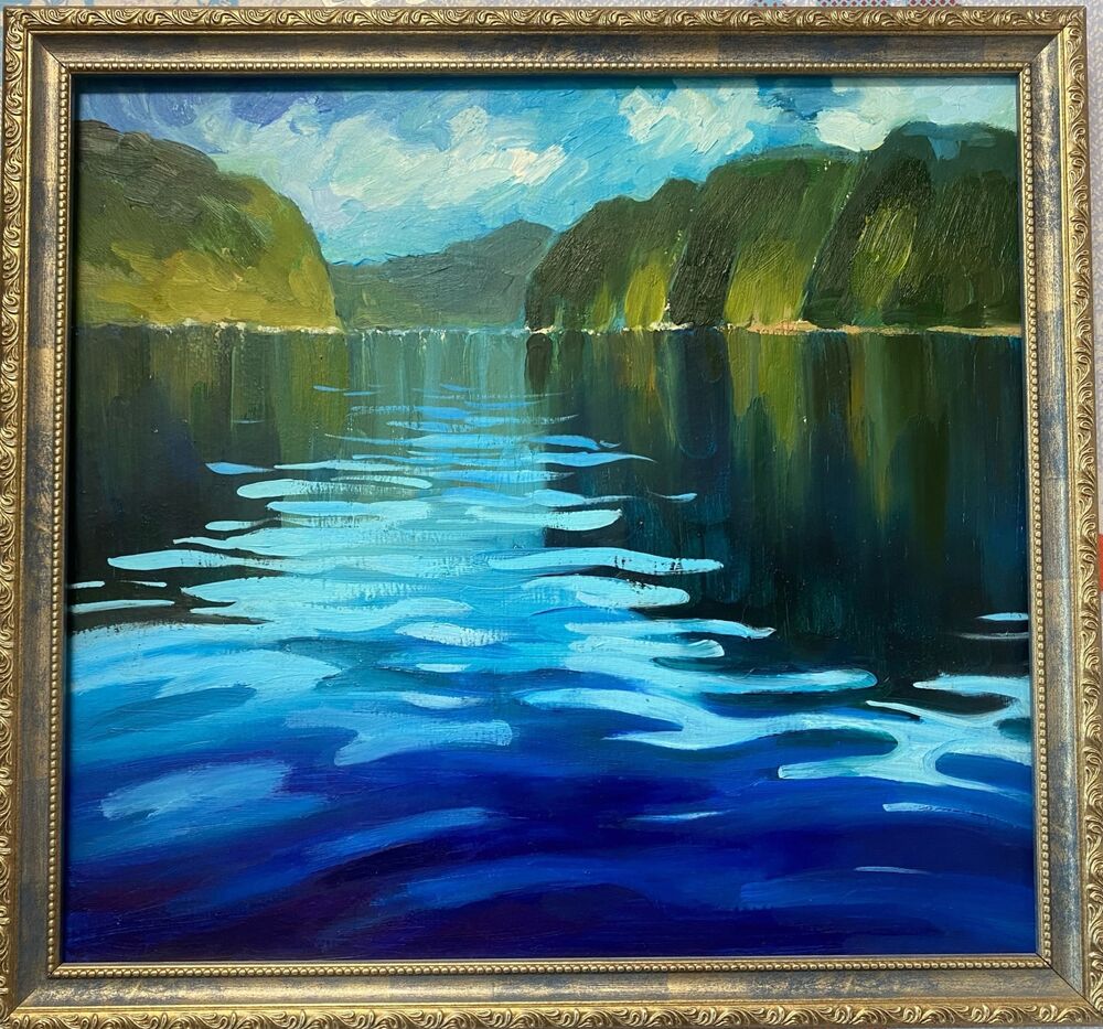 Картины героини интервью. Фото: Вероника Шелленберг