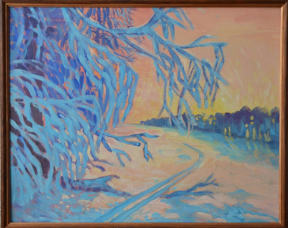 Картины героини интервью. Фото: Вероника Шелленберг