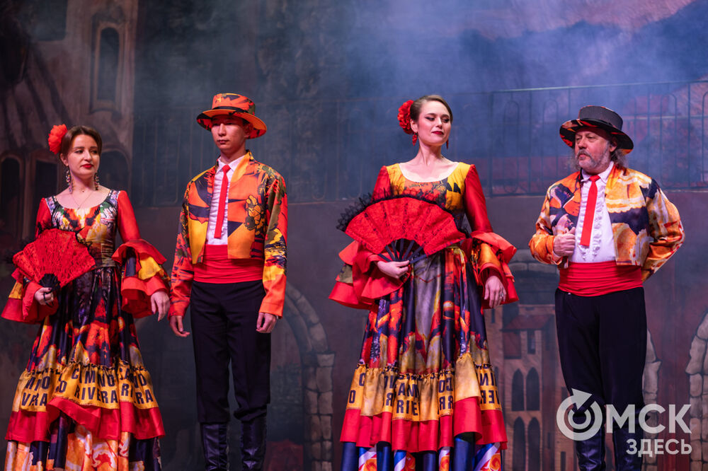 В Омском государственном музыкальном театре поставили новый балет "Кармен". Фото: Елизавета Медведева