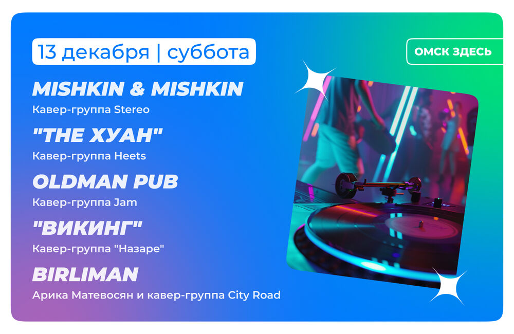 Барная карта 12-13 декабря