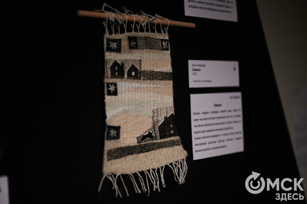 В музее "Искусство Омска" открылась самая ёлочная выставка (0+), где символом праздника может быть почти всё что угодно. Фото: Илья Петров