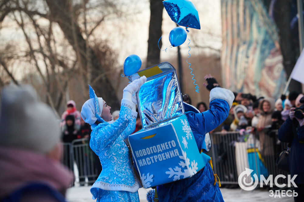 На Зелёном острове состоялся предновогодний фестиваль "Сибирские забавушки" (6+). Фото: Илья Петров