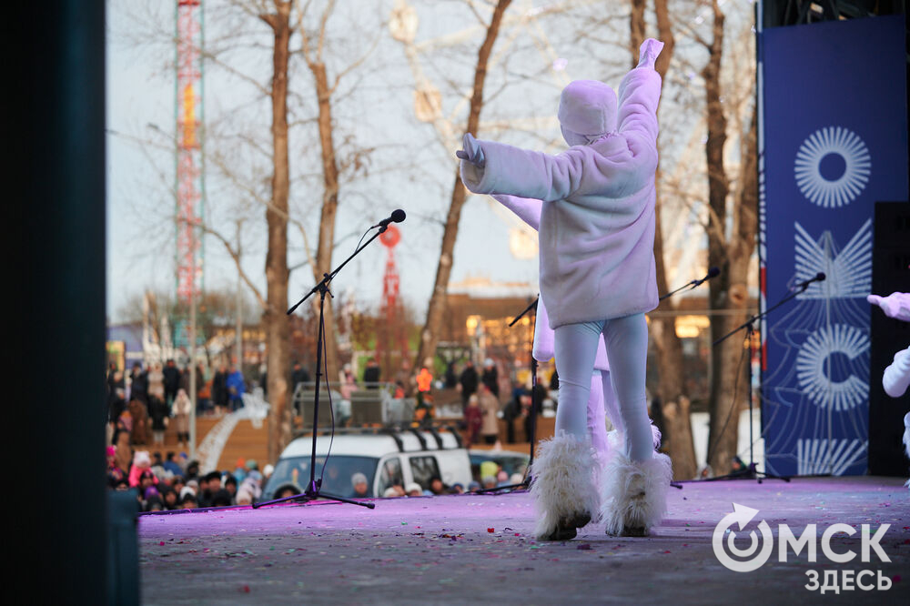 На Зелёном острове состоялся предновогодний фестиваль "Сибирские забавушки" (6+). Фото: Илья Петров