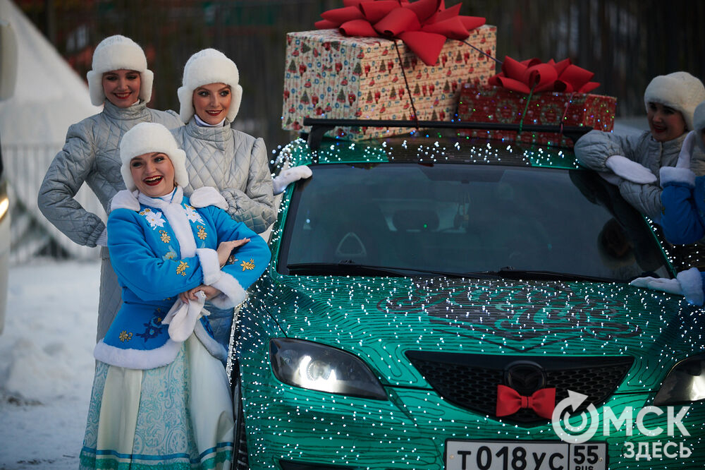 На Зелёном острове состоялся предновогодний фестиваль "Сибирские забавушки" (6+). Фото: Илья Петров