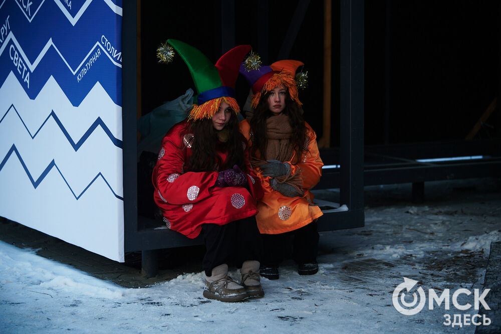 На Зелёном острове состоялся предновогодний фестиваль "Сибирские забавушки" (6+). Фото: Илья Петров