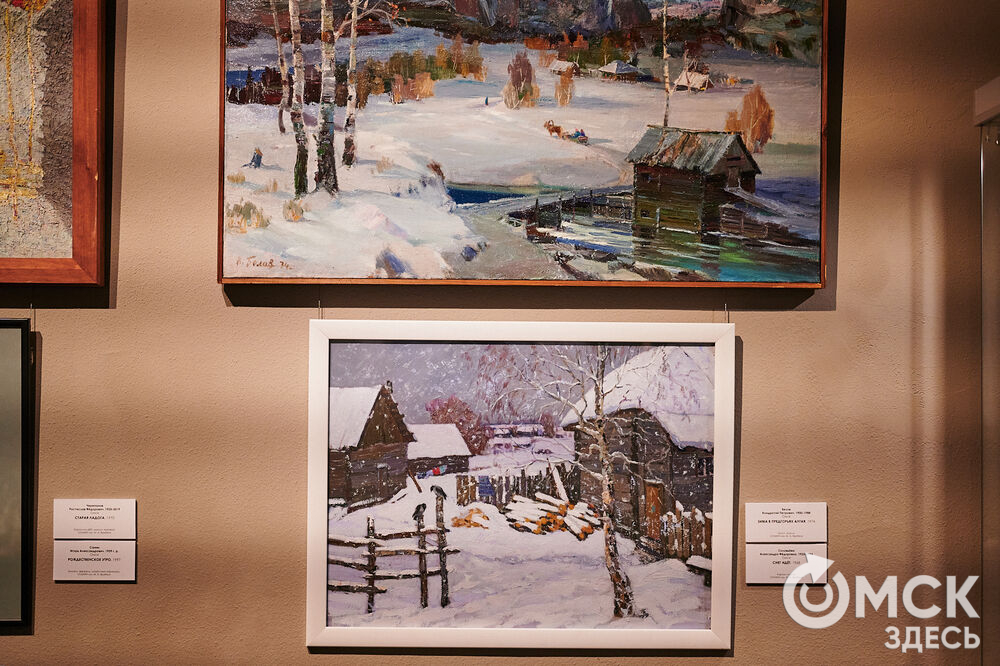 В музее имени М. А. Врубеля открылась выставка, вдохновлённая заснеженной красотой и предчувствием чуда. Фото: Илья Петров