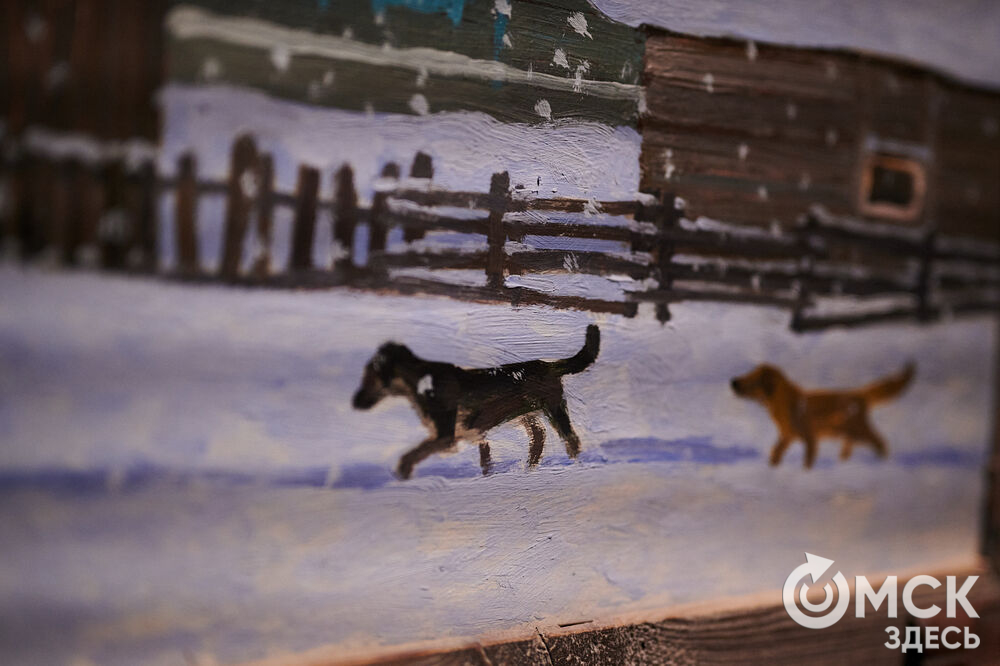 В музее имени М. А. Врубеля открылась выставка, вдохновлённая заснеженной красотой и предчувствием чуда. Фото: Илья Петров