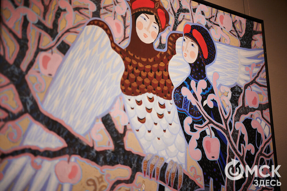 В музее имени М. А. Врубеля открылась выставка, вдохновлённая заснеженной красотой и предчувствием чуда. Фото: Илья Петров