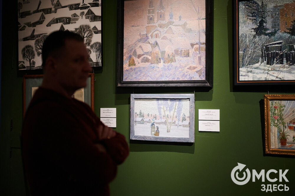 В музее имени М. А. Врубеля открылась выставка, вдохновлённая заснеженной красотой и предчувствием чуда. Фото: Илья Петров