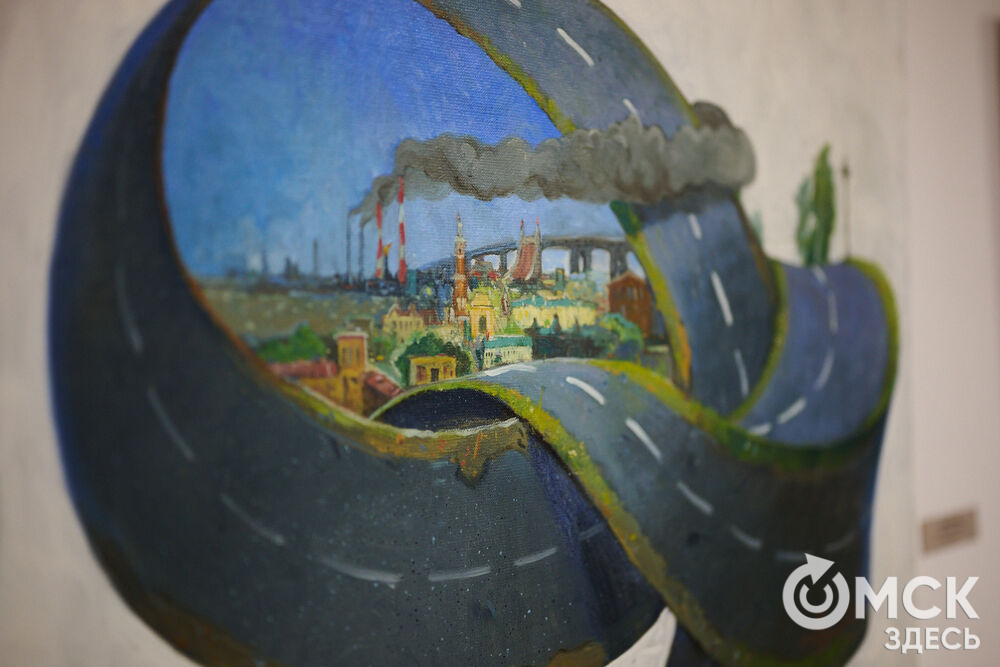 В Омской Арт-резиденции открылась выставка "След" (16+). Фото: Илья Петров