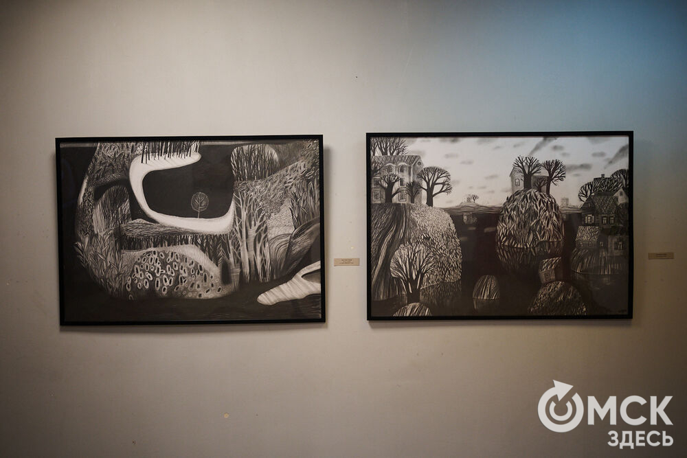 В Омской Арт-резиденции открылась выставка "След" (16+). Фото: Илья Петров