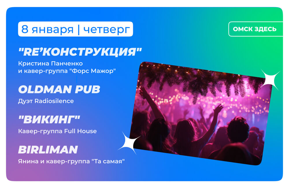 Барная карта 8-10 января