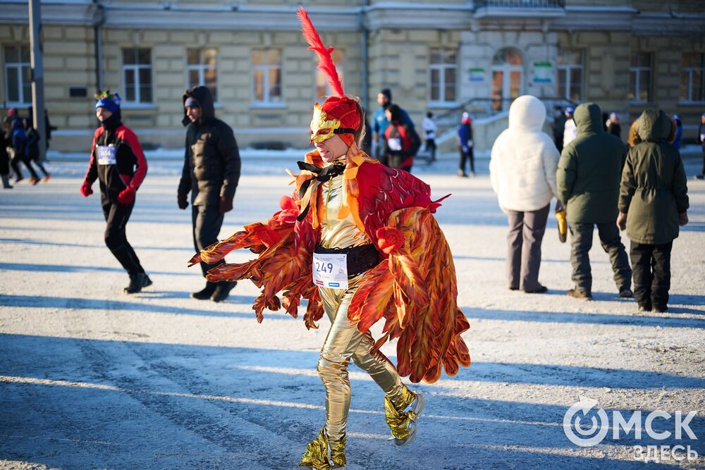 О победителях и тех, кого ещё можно было встретить на зимнем забеге, рассказываем здесь . Фото: Илья Петров