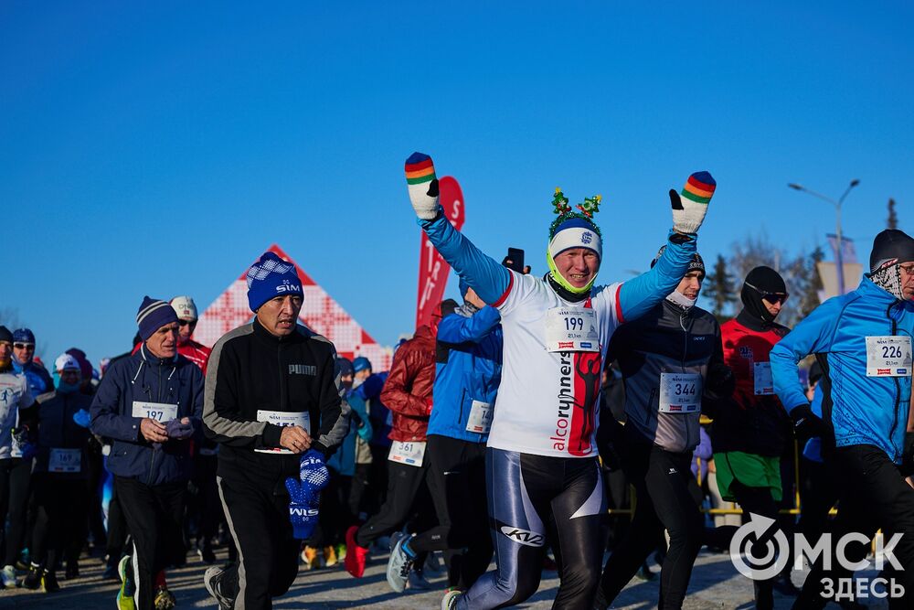 О победителях и тех, кого ещё можно было встретить на зимнем забеге, рассказываем здесь . Фото: Илья Петров