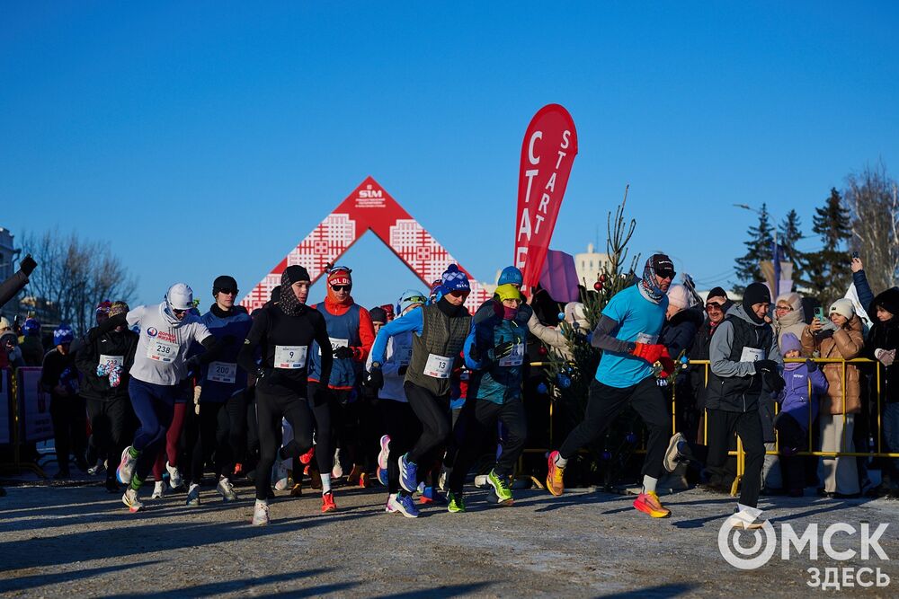 О победителях и тех, кого ещё можно было встретить на зимнем забеге, рассказываем здесь . Фото: Илья Петров