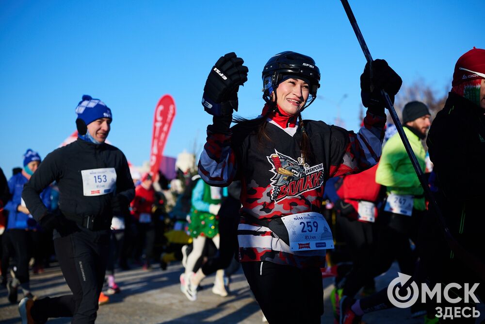 О победителях и тех, кого ещё можно было встретить на зимнем забеге, рассказываем здесь . Фото: Илья Петров