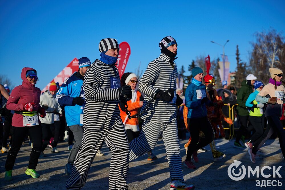О победителях и тех, кого ещё можно было встретить на зимнем забеге, рассказываем здесь . Фото: Илья Петров