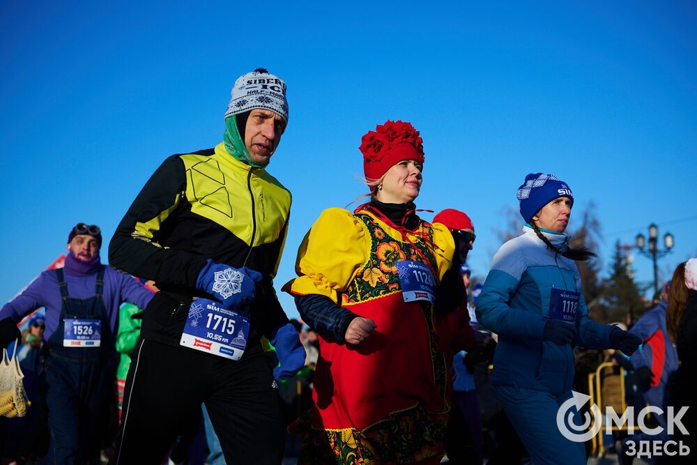 О победителях и тех, кого ещё можно было встретить на зимнем забеге, рассказываем здесь . Фото: Илья Петров