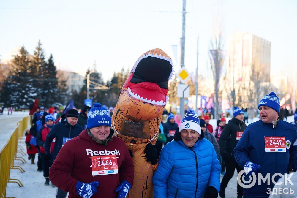 О победителях и тех, кого ещё можно было встретить на зимнем забеге, рассказываем здесь . Фото: Илья Петров