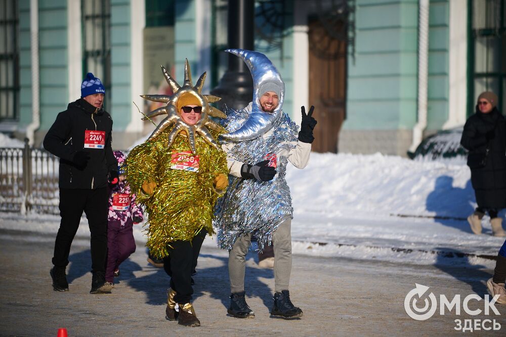 О победителях и тех, кого ещё можно было встретить на зимнем забеге, рассказываем здесь . Фото: Илья Петров