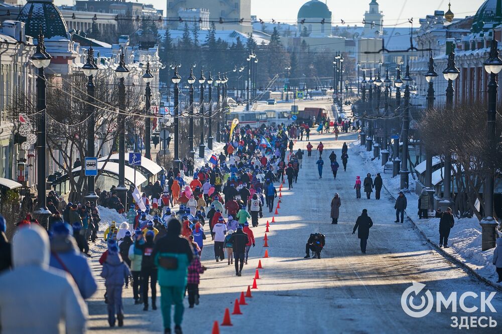 О победителях и тех, кого ещё можно было встретить на зимнем забеге, рассказываем здесь . Фото: Илья Петров