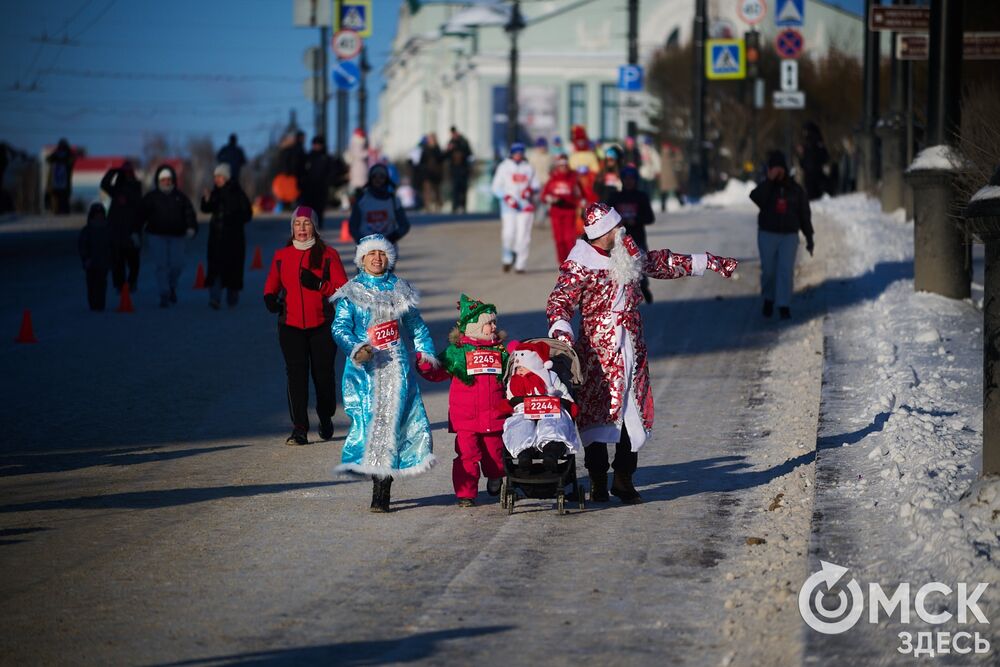 О победителях и тех, кого ещё можно было встретить на зимнем забеге, рассказываем здесь . Фото: Илья Петров
