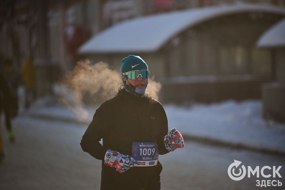 О победителях и тех, кого ещё можно было встретить на зимнем забеге, рассказываем здесь . Фото: Илья Петров