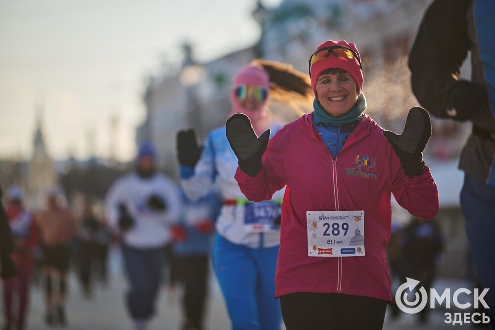 О победителях и тех, кого ещё можно было встретить на зимнем забеге, рассказываем здесь . Фото: Илья Петров