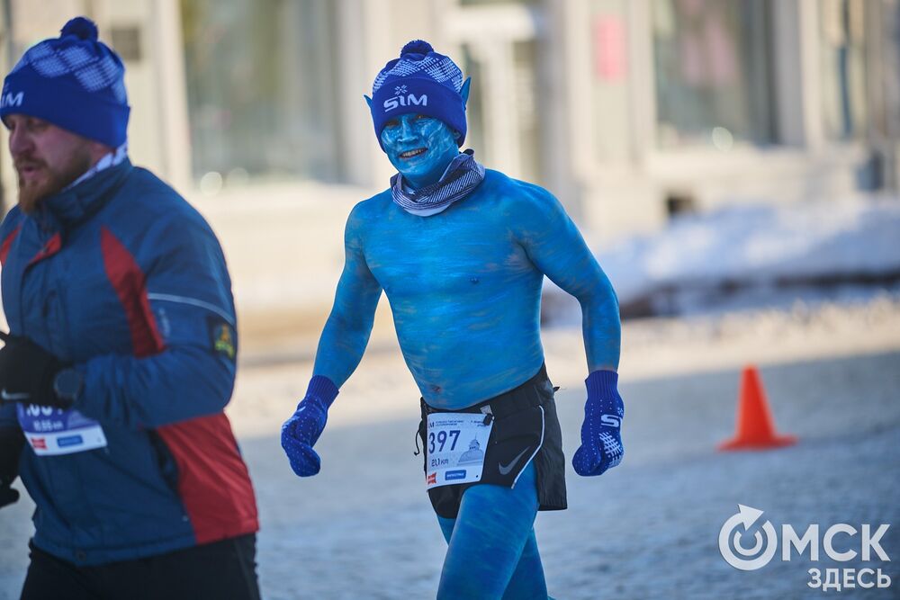 О победителях и тех, кого ещё можно было встретить на зимнем забеге, рассказываем здесь . Фото: Илья Петров