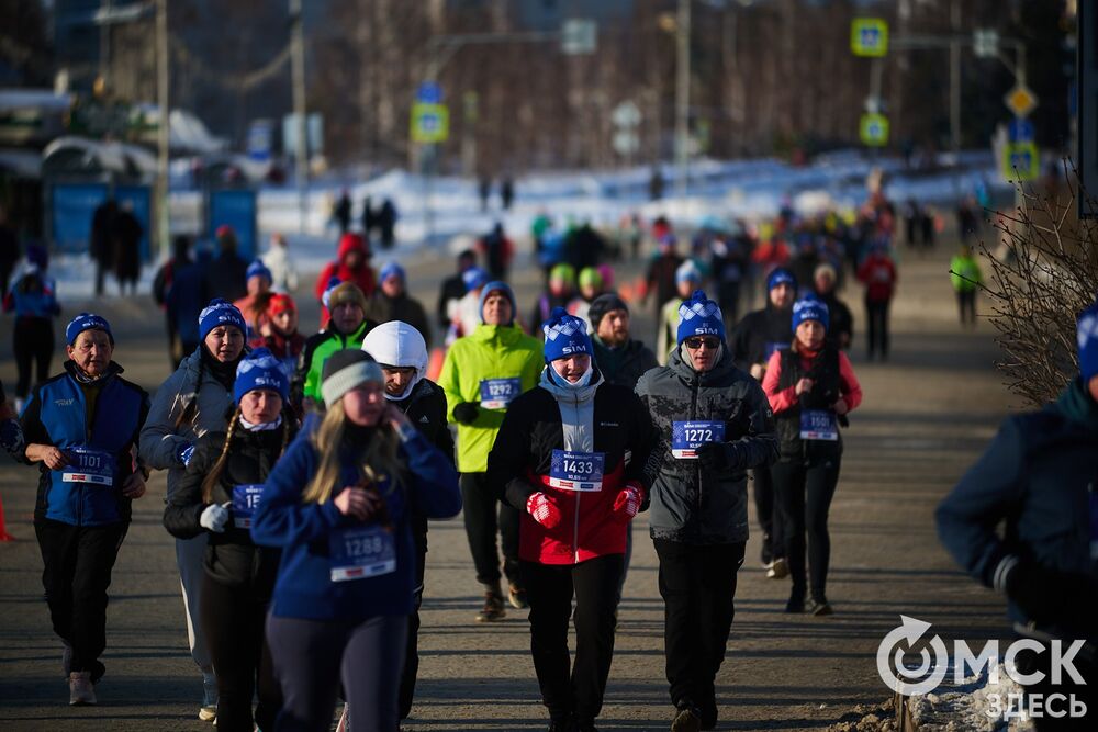О победителях и тех, кого ещё можно было встретить на зимнем забеге, рассказываем здесь . Фото: Илья Петров
