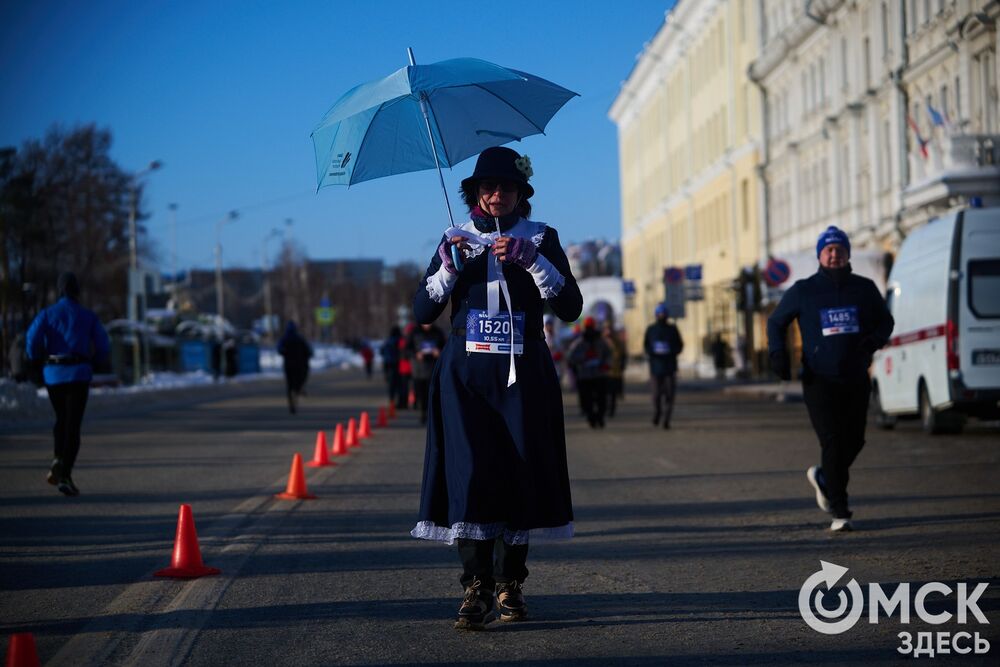 О победителях и тех, кого ещё можно было встретить на зимнем забеге, рассказываем здесь . Фото: Илья Петров
