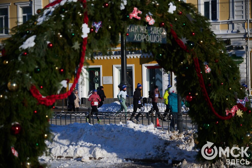 О победителях и тех, кого ещё можно было встретить на зимнем забеге, рассказываем здесь . Фото: Илья Петров