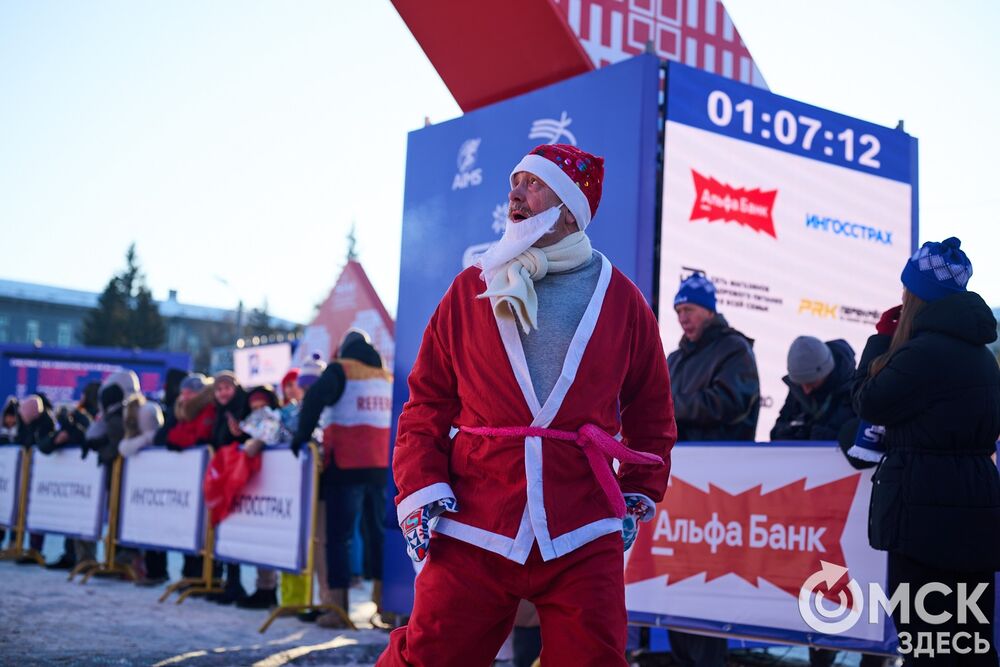 О победителях и тех, кого ещё можно было встретить на зимнем забеге, рассказываем здесь . Фото: Илья Петров