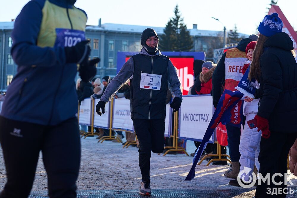 О победителях и тех, кого ещё можно было встретить на зимнем забеге, рассказываем здесь . Фото: Илья Петров