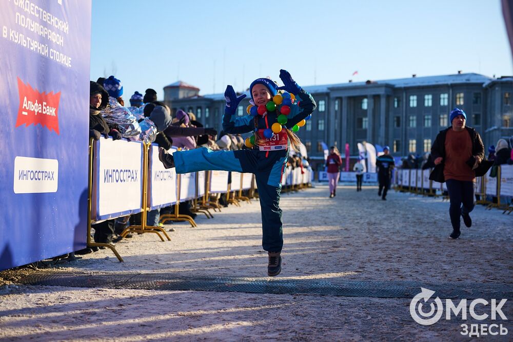 О победителях и тех, кого ещё можно было встретить на зимнем забеге, рассказываем здесь . Фото: Илья Петров