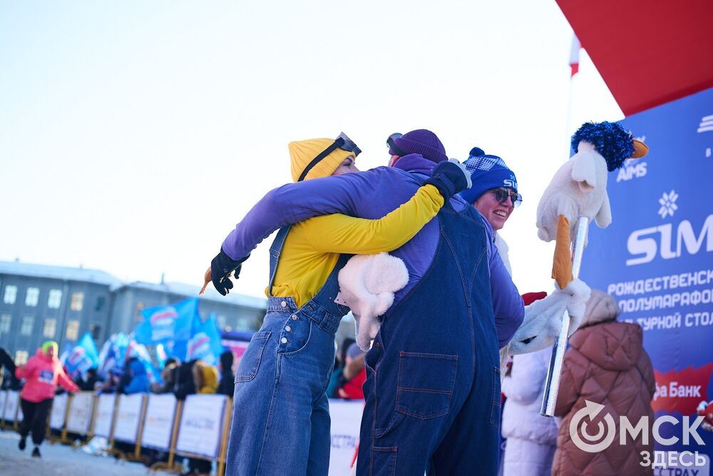 О победителях и тех, кого ещё можно было встретить на зимнем забеге, рассказываем здесь . Фото: Илья Петров